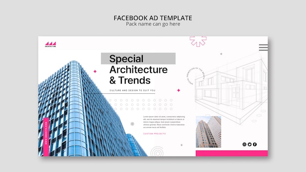 Architecture Project Facebook Template – Free Download