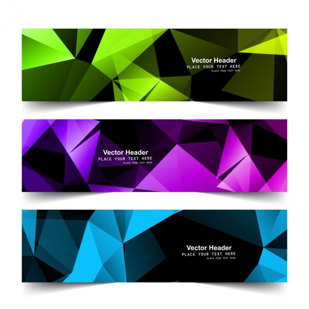 Colorful Triangular Banners – Free Download, Free Stock Photo