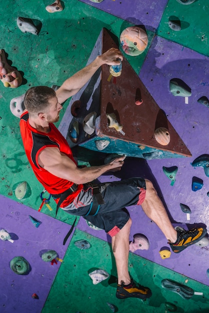 Climber on Training – Free Stock Photo for Download