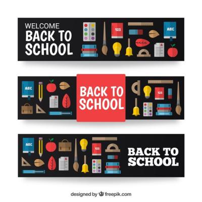 Welcome Back to School Banners – Free Download, Download Free Stock Photo