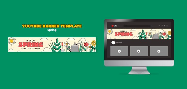 Spring Template Design for Your Creative Projects – Free to Download