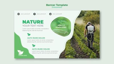 Creative Environmental Banner Template for Download – Free Stock Photo