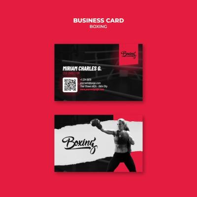 Boxing Club Template for Professional Use – Free Download