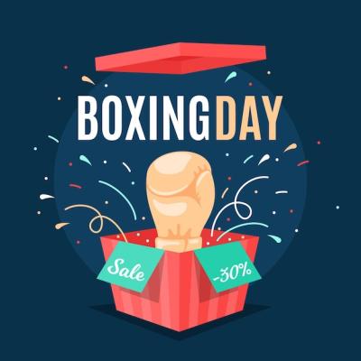 Boxing Day Sale Flat Design – Free Stock Photo Download