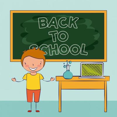 Child Smiling in Classroom – Back to School Free Stock Photo for Download