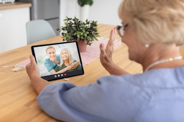 Woman Making a Video Call Indoors – Free Stock Photo, Download Free