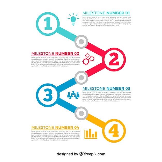 Abstract Company Milestones Concept – Free Stock Photo for Download