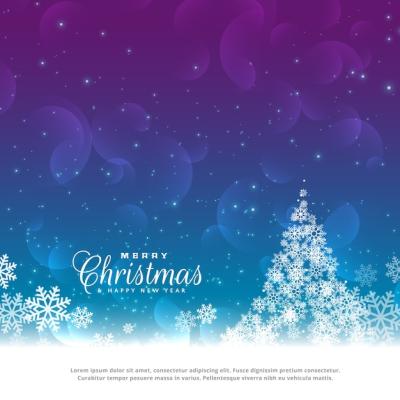 Beautiful Christmas Greeting Card Design Background – Free to Download