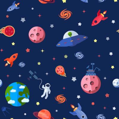 Space Seamless Pattern – Free Download, Free Stock Photo