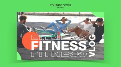 Fitness Journey YouTube Cover – Download Free Stock Photo