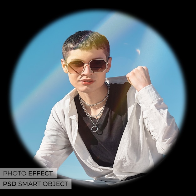 Fish Eye Photo Effect – Free Download