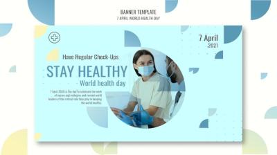 Horizontal Banner for World Health Day – Free Download Free Stock Photos