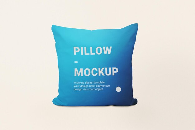 Cushion Fabric Pillow Mockup Template PSD Design – Free Download