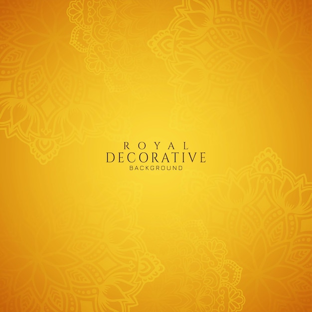 Luxurious Ethnic Floral Frame Vector Template – Free Download