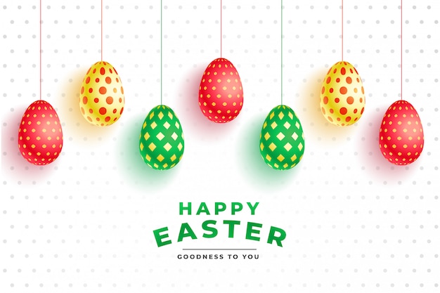 Colorful 3D Easter Egg Patterns – Free Stock Photo for Download