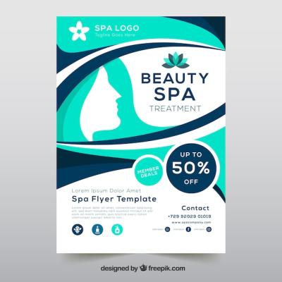 Beautiful Spa Flyer Template – Free Download