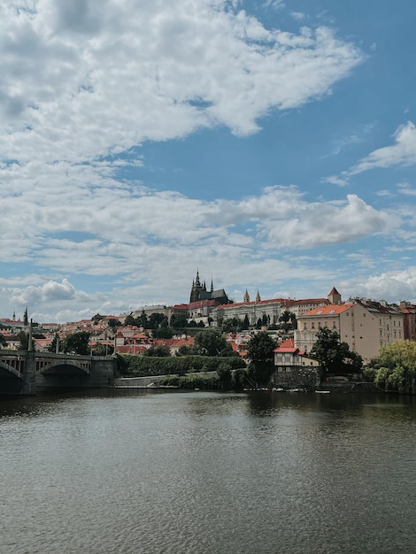 Prague Castle and St. Vitus Cathedral Over Lesser Town – Free Download