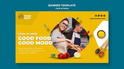 Cook at Home Banner Theme – Free Download