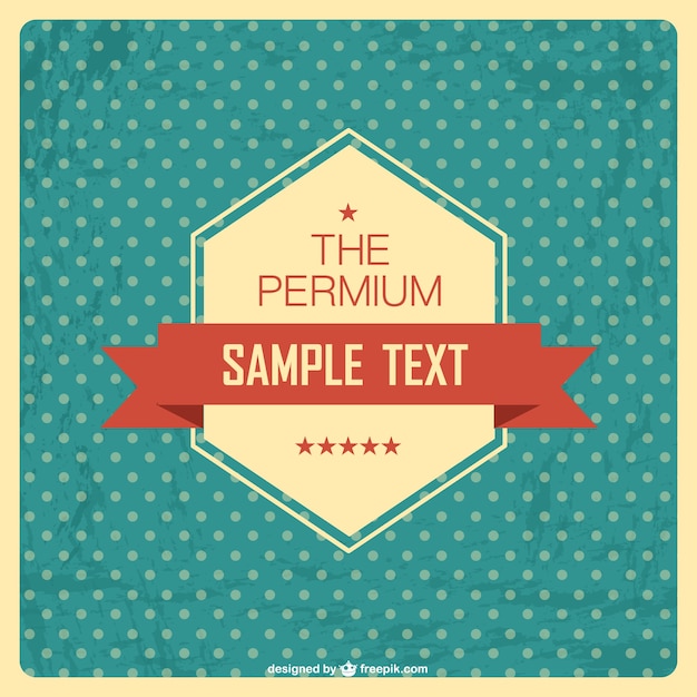 Premium Vintage Background Design – Free Download