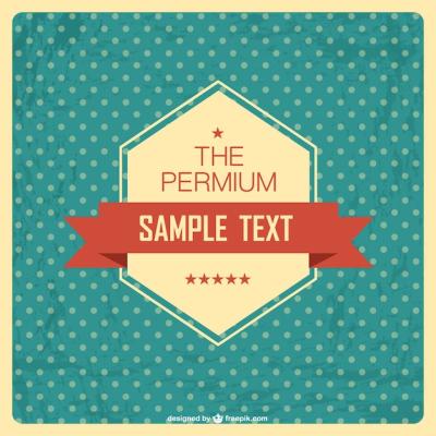 Premium Vintage Background Design – Free Download