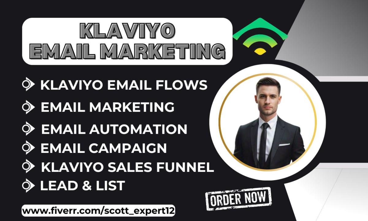 I Will Set Up E-commerce Klaviyo Email Marketing Campaigns and Flows