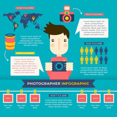 Photographer Infographic – Free Stock Photo, Download for Free