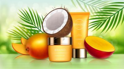 Tropical Mango and Coconut Cosmetics – Free Download