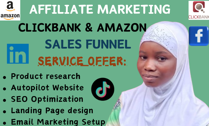 I Will Optimize Your Affiliate Marketing, Sales Funnel, ClickBank Autopilot, and Amazon Affiliate Strategy