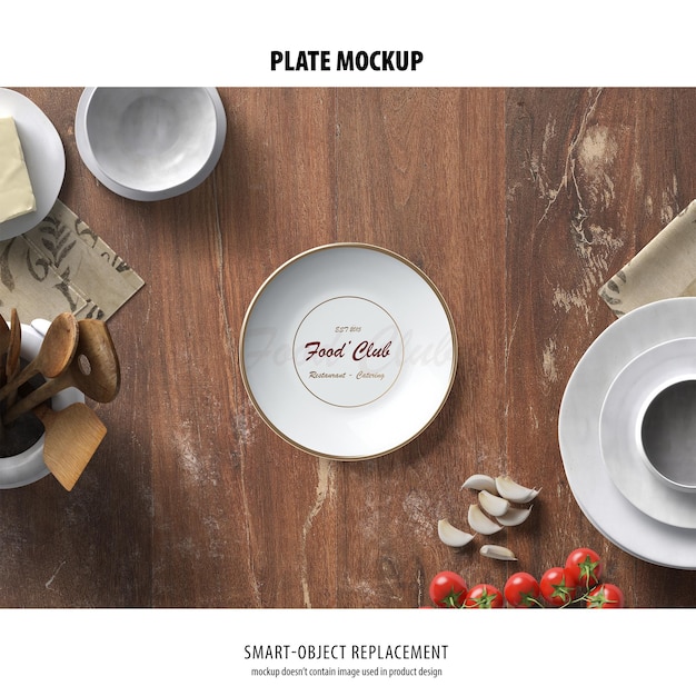 Plate Mockup – Free Stock Photo, Download for Free