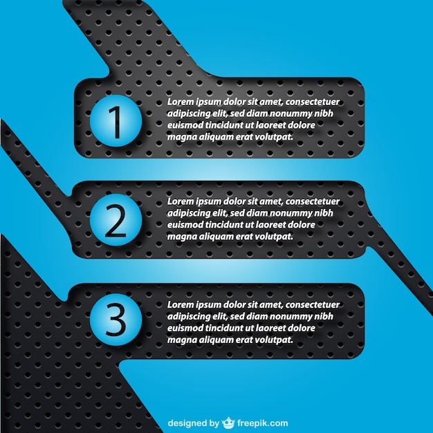 Black and Blue Infographic – Free Download, Free Stock Photo