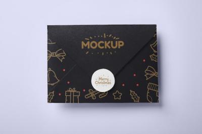 Stunning Paper Envelope Mock-Up Design with Sticker – Free Download