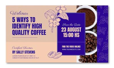 Hand Drawn Coffee Plantation Webinar – Free Download