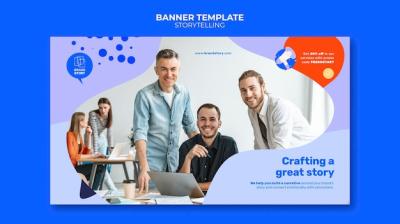 Storytelling Banner Template – Free Stock Photo for Download