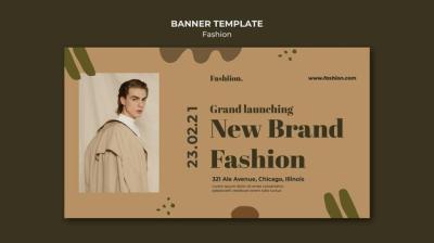 Fashion Concept Horizontal Banner – Free Download