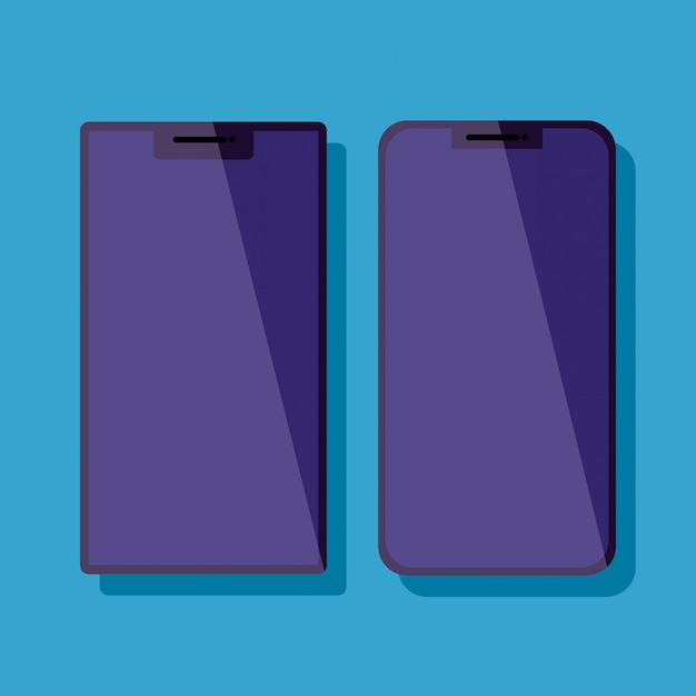 Smartphone Device Technology Icons – Free to Download