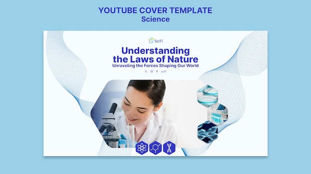 Science Template Design for Free Download