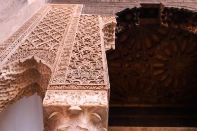 Explore the Intricate Details of Saadiens Tombs in Marrakech, Morocco – Free Stock Photo Download