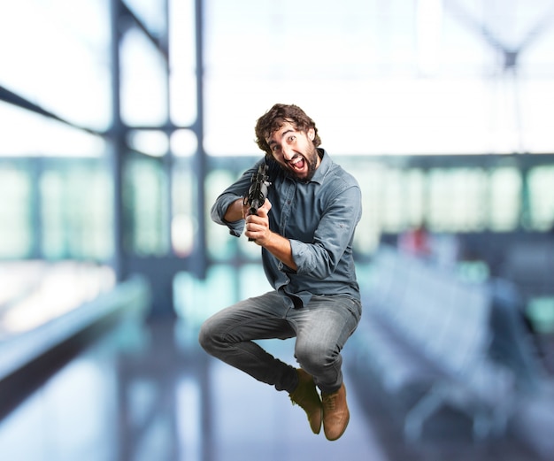 Angry Expressions of a Crazy Man – Free Stock Photo, Download for Free