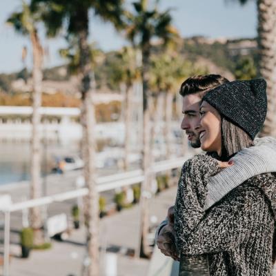 Young Couple Embracing in Tropical Paradise – Free Stock Photo, Download for Free