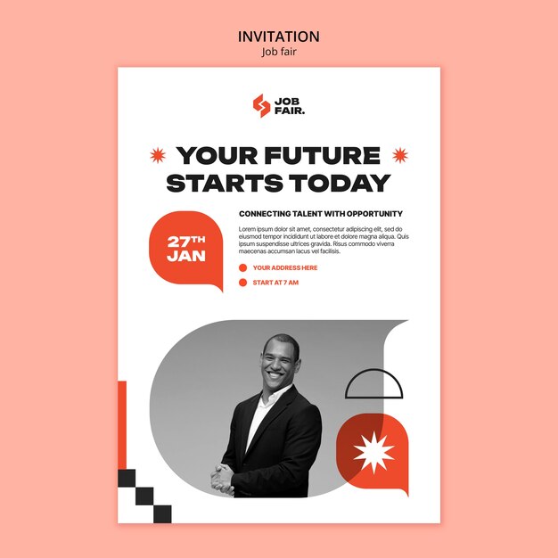 Job Fair Template Design – Free Download