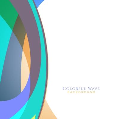 Abstract Colorful Modern Wave Background – Free Stock Photo Download