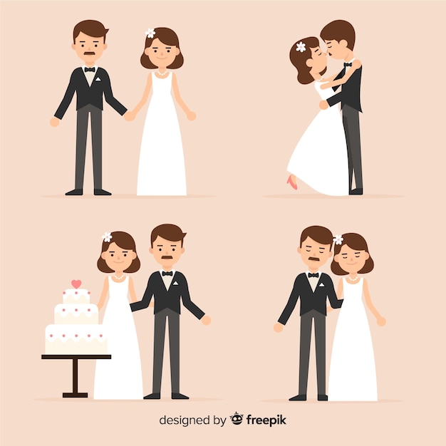 Wedding Couple Collection – Free Stock Photos to Download