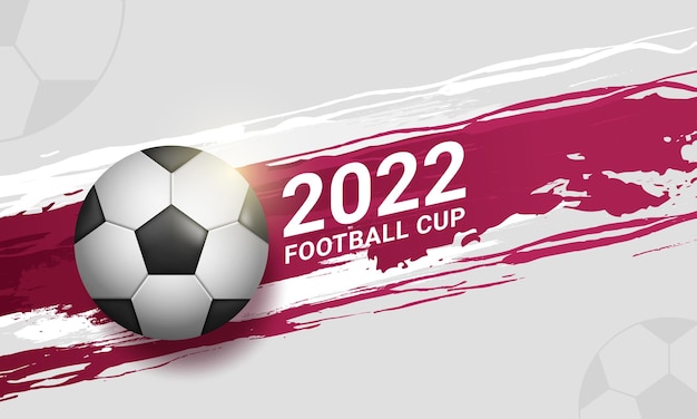 Football 2022 Tournament Cup Background – Free Download