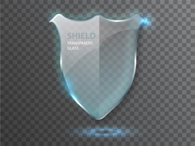 Protect Guard Glass Shield Concept – Free Download