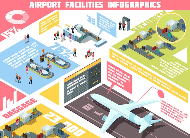 Isometric Infographics for Creative Projects – Download Free Stock Photo