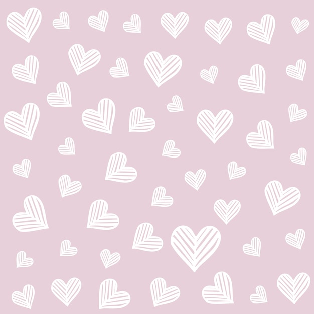 Decorative Heart Pattern for Valentine’s Day – Free Download