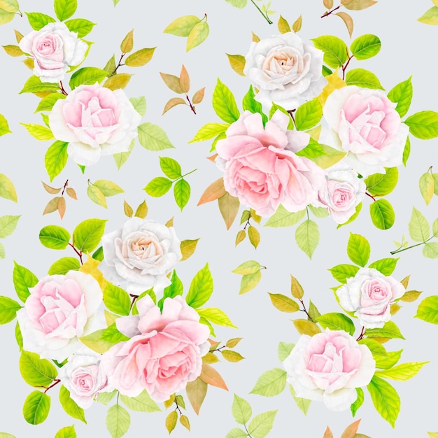 Cherry Blossom Floral Background and Wreath Design – Free Download