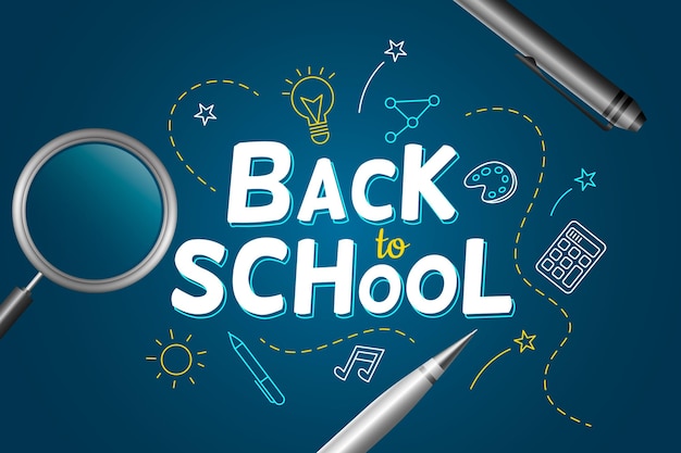 Back to School Background: Free Download for Your Projects