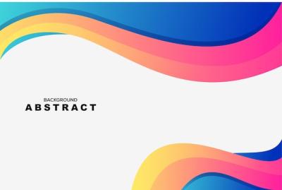 Colorful Wavy Background Modern Design – Free Download