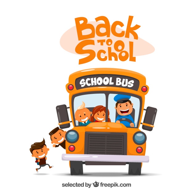 School Bus Illustration – Free Stock Photo for Download